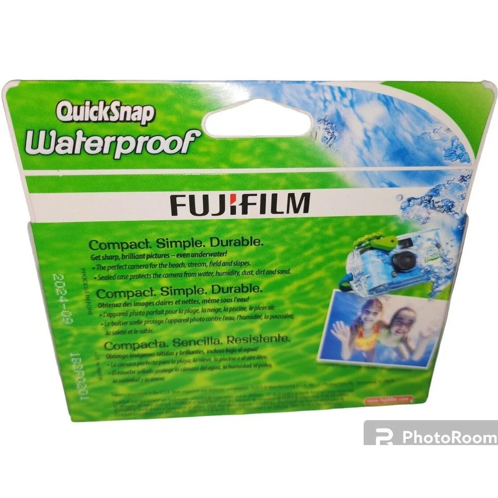 Fujifilm QuickSnap Waterproof One-Time‎ Use Camera 27 Exposures